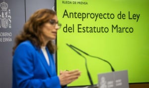 Mónica García, ministra de Sanidad,presentó recientemente una nueva oferta de Estatuto a los médicos.