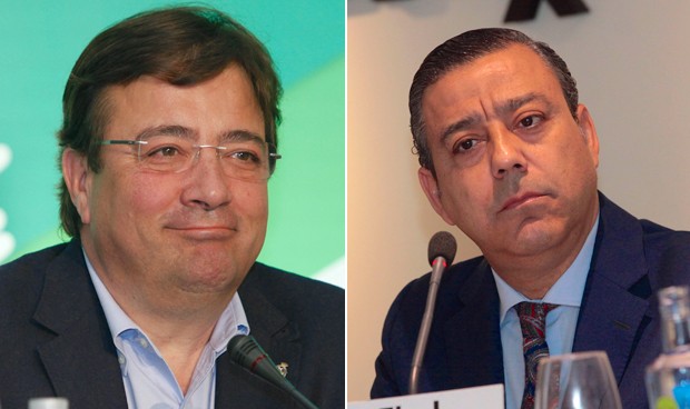 Guillermo Fernández Vara y Óscar Castro