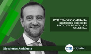 José Tenorio, decano del Colegio Oficial de Psicología de Andalucía Occidental.