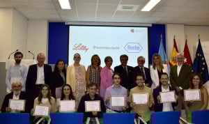 Entrega de las becas del Máster en Oncología Molecular en la edición 23-24.