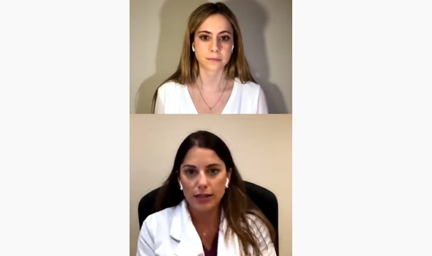 "Hay pacientes con coronavirus con caída del pelo desmesurada"