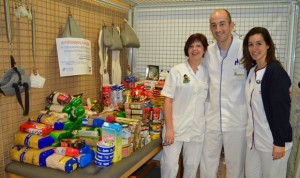 HLA La Vega y Clínica Belén recogen alimentos no perecederos para Cáritas