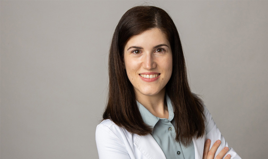 Claudia Conejero del Mazo, dermatóloga de HLA Centro Médico Zaragoza.