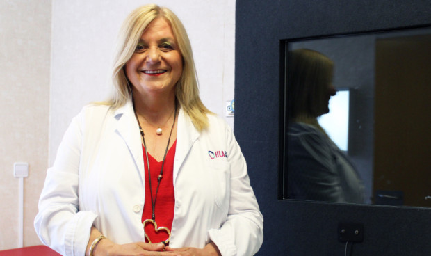 María José Lavilla, otorrinolaringóloga de HLA Centro Médico Zaragoza.