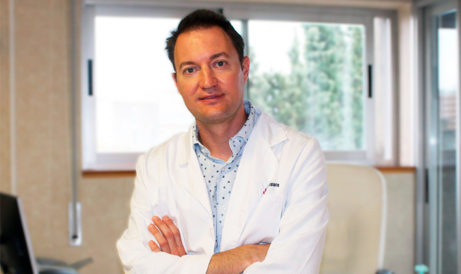 Alberto Fantova, urólogo de HLA Clínica Montpellier y HLA Centro Médico Zaragoza.