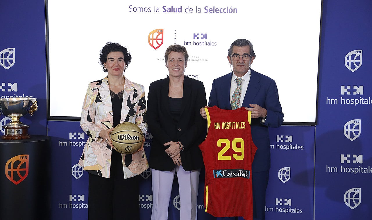 HM Hospitales renueva con el baloncesto español: "Un reto hasta 2029"