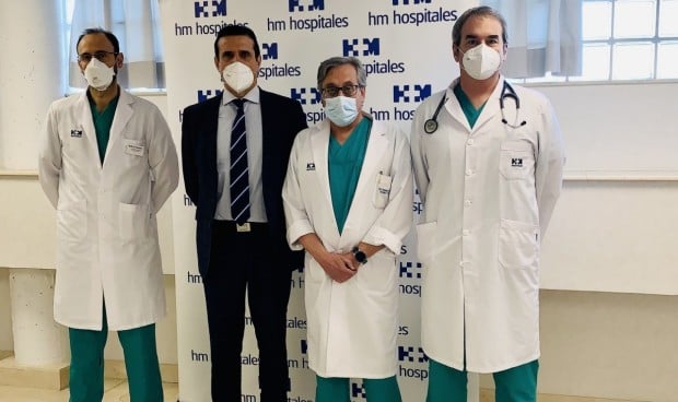 HM, primer centro privado de Madrid en realizar lobectomías uniportales