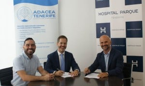  Firma del convenio de colaboración del Hospital Parque Tenerife y la Asociación de Daño Cerebral Adquirido de Tenerife (Adacea-Tenerife).