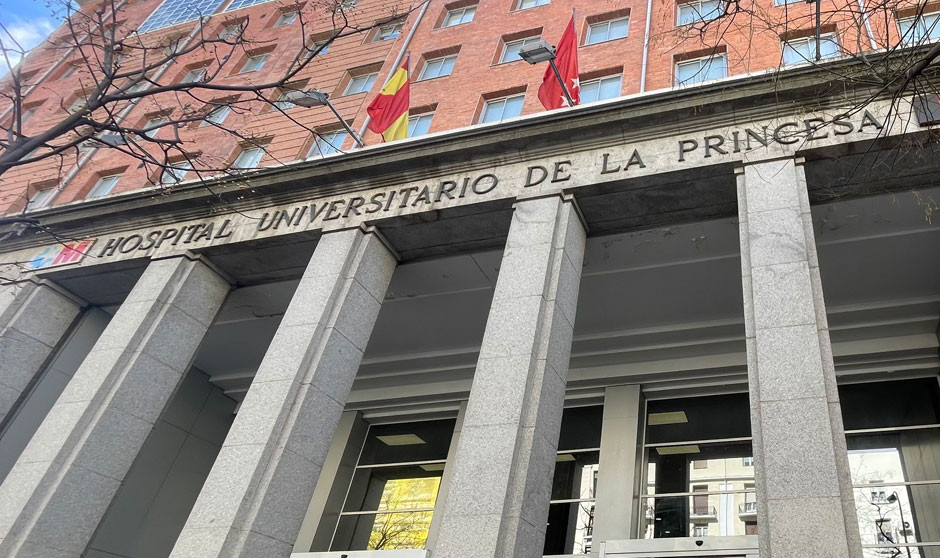 Hospital de La Princesa de Madrid.