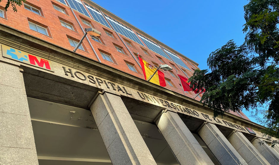 Hospital de La Princesa de Madrid.