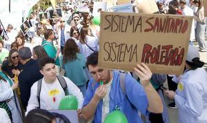 Huelga médica con leve variación en seguimiento y miles de citas canceladas