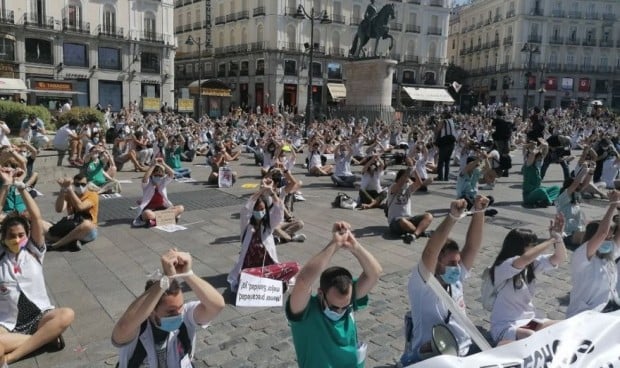 Huelga MIR en Madrid: "Nos movilizaremos las veces que haga falta"