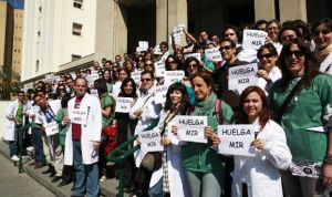 Huelga MIR: "Queremos que nuestra voz se escuche en toda España"