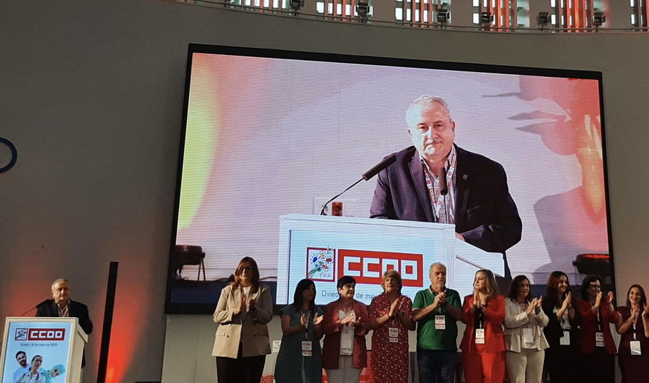 Humberto Muñoz renueva como secretario del área de Sanidad de CCOO