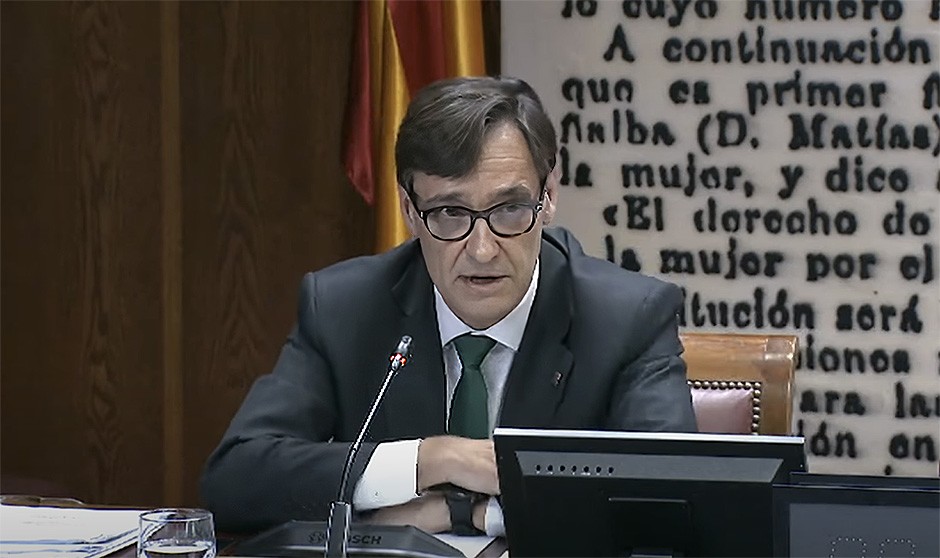 El exministro de Sanidad Salvador Illa reitera en el Senado los argumentos expuestos en el Congreso para defender su gestión ajena al caso Koldo