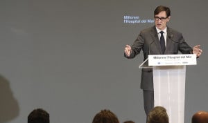 El president de la Generalitat de Catalunya visitas la nueva ampliación del Hospital del Mar