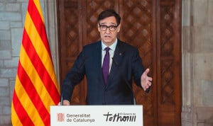 El presidente de la Generalitat de Catalunya, Salvador Illa, retoma su trabajo y responsabilidades con un alegato en defensa del sistema sanitario catalán