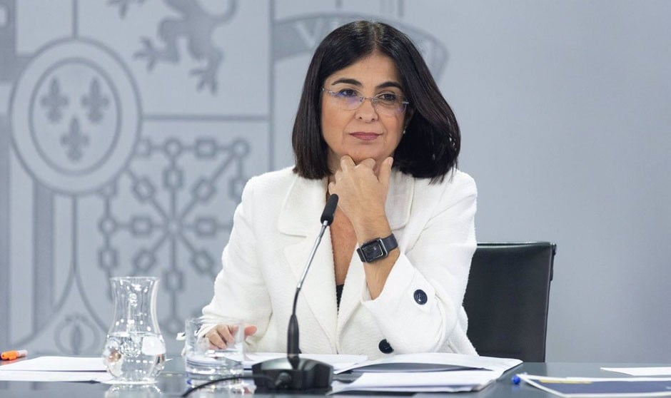 La ministra de Sanidad, Carolina Darias., responsable de la Ley de Garantías del Medicamento