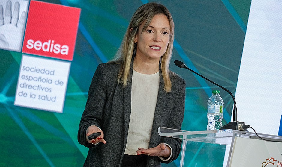 Olatz Arrizabalaga, coordinadora científica del Instituto de Investigación de Biodonostia de Gipuzkoa, habla del trabajo conjunto del centro con la OSI Donostialdea.