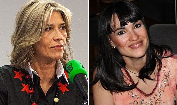 Irene Villa y Julia Otero en la fiesta de los médicos de Familia