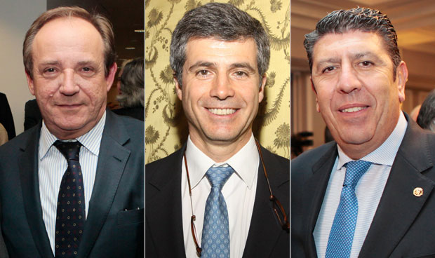 Javier Castrodeza, Adolfo Fernández-Valmayor y Manuel Vilches