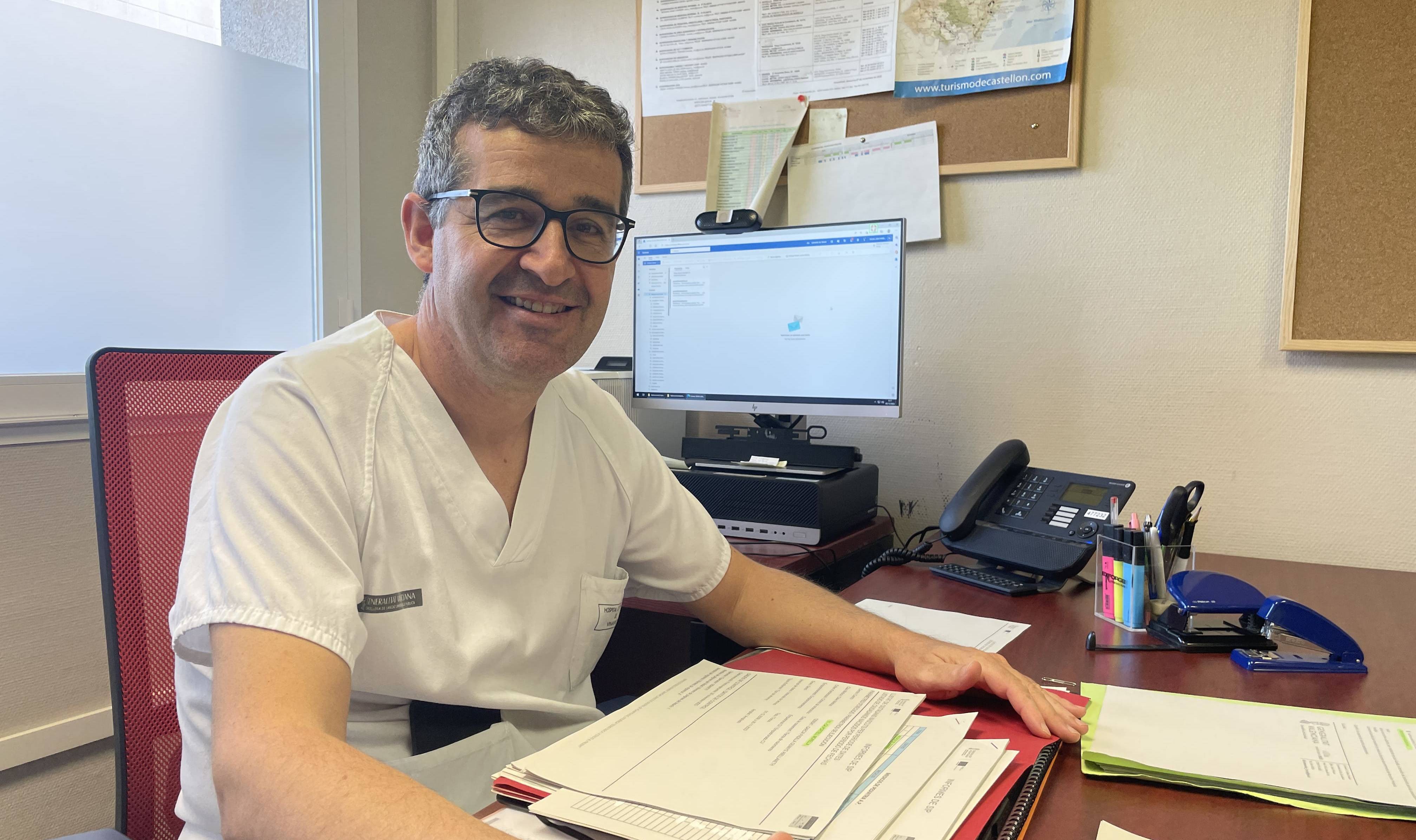 Javier Ferreres es el nuevo director de Enfermería del Departamento de Salud de Vinaròs