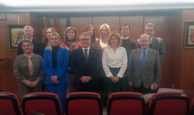 Nueva Junta Directiva del Colegio de Médicos de Teruel encabezada por Jesús Martínez Burgui