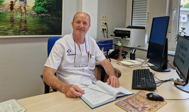 Josu Lauzirika, jefe de Sección de Radiología del Hospital de Barakaldo