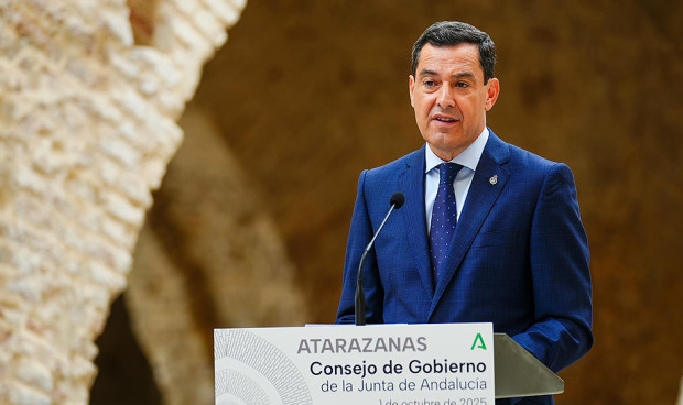 Juanma Moreno, presidente de la Junta de Andalucía.