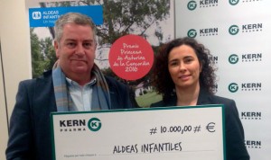 Kern Pharma dona 10.000 euros a Aldeas Infantiles SOS