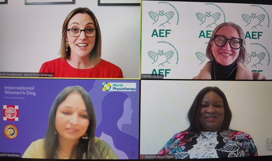 La AEF internacionaliza su lucha por la igualdad
