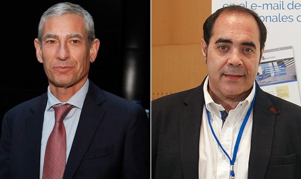 Pedro Manuel López Redondo, presidente de la AEIH y Javier Guijarro, secretario general de la AEIH.