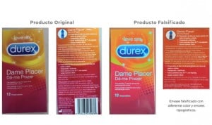 La Aemps detecta preservativos falsificados de la serie Durex Dame Placer 