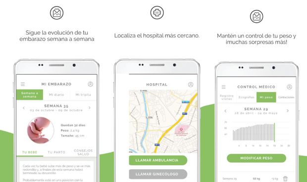 La aplicación 'Mi embarazo al día', la mejor APP Sanitaria 2017