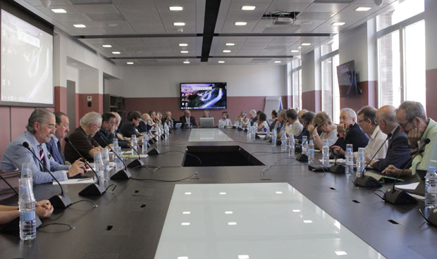 Florentino Pérez Raya en la presentación de la Ruta Enfermera.