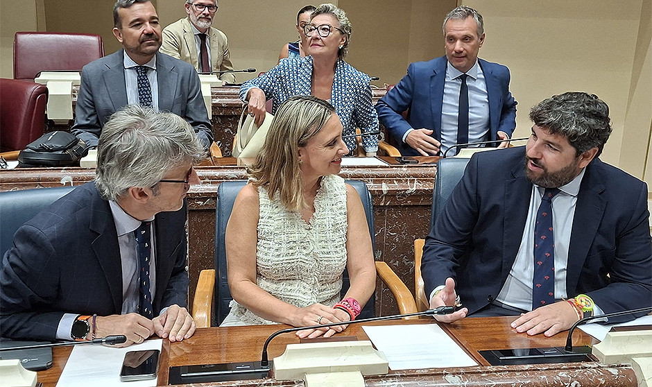 Luis Alberto Marín y Fernando López Miras.