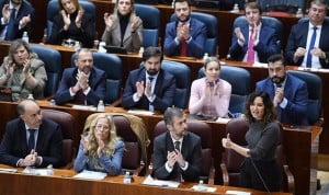 Pleno de la Asamblea de Madrid en el que se ha debatido la nueva EBAU para Medicina. 