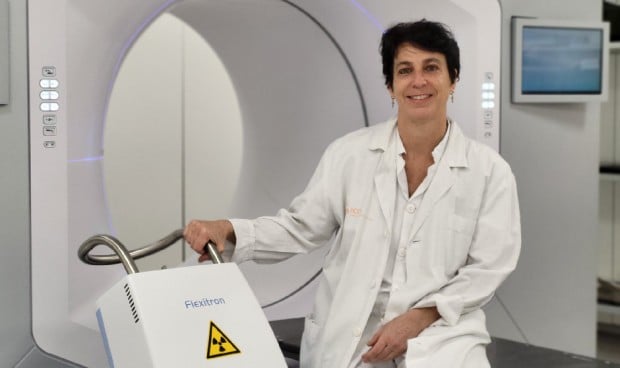 Cristina Gutiérrez analiza los beneficios de la braquiterapia en tumores iniciales de cáncer de mama