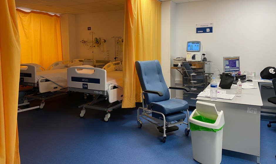 La Candelaria amplía sus Urgencias con un nuevo área de 25 camas