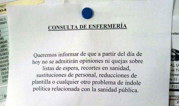 La carta que un enfermero colgó en su puerta y se hizo viral