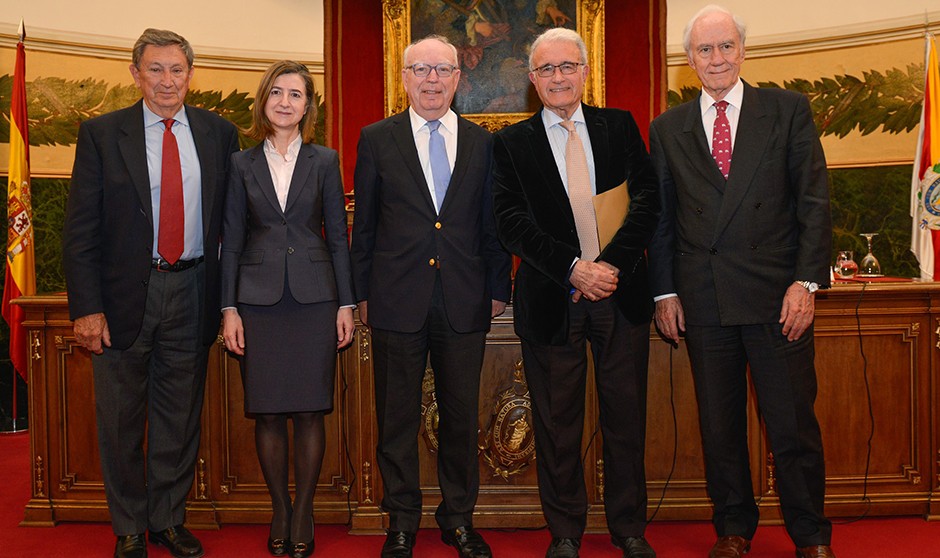  Pedro Carda, María Tormo, Eduardo Díaz-Rubio, Augusto García Villanueva y Luis Ortiz