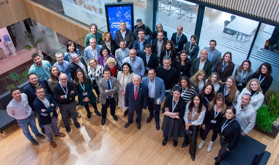 Imagen de los participantes en las III Jornadas de Comunicación de la Organización Colegial de Enfermería.