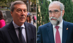  Marciano Gómez, conseller de Sanidad de la Comunitat Valenciana; y Fernando Domínguez, consejero de Salud del Gobierno de Navarra. La Comunidad Valenciana lidera el aumento de plazas FSE.