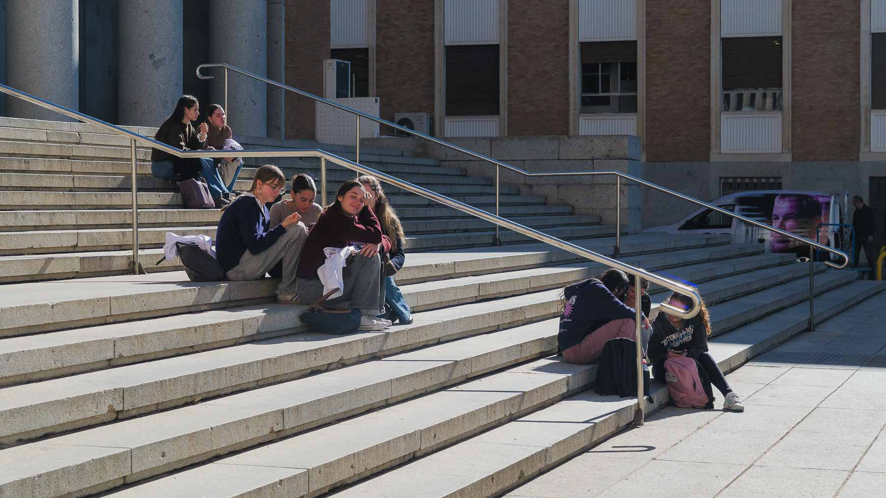 Estudiantes de Medicina opinan sobre la crisis de la Complutense. 