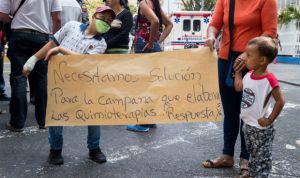 La crisis sanitaria de Venezuela deja sin quimioterapia a niños con cáncer 