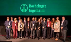 Representantes institucionales y expertos en salud digital durante el evento de Boehringer Ingelheim en el 4YFN-MWC sobre digitalización del SNS