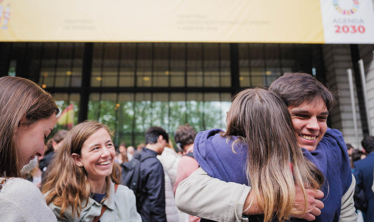  Abrazos y mucha alegría, la nota predominante en la vuelta a la presencialidad de la asignación del MIR 2025.