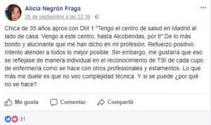 La emoción de una enfermera al escuchar: “Vengo a este centro solo por ti”