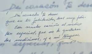 La emotiva carta de un paciente de 92 años a su médico por la jubilación