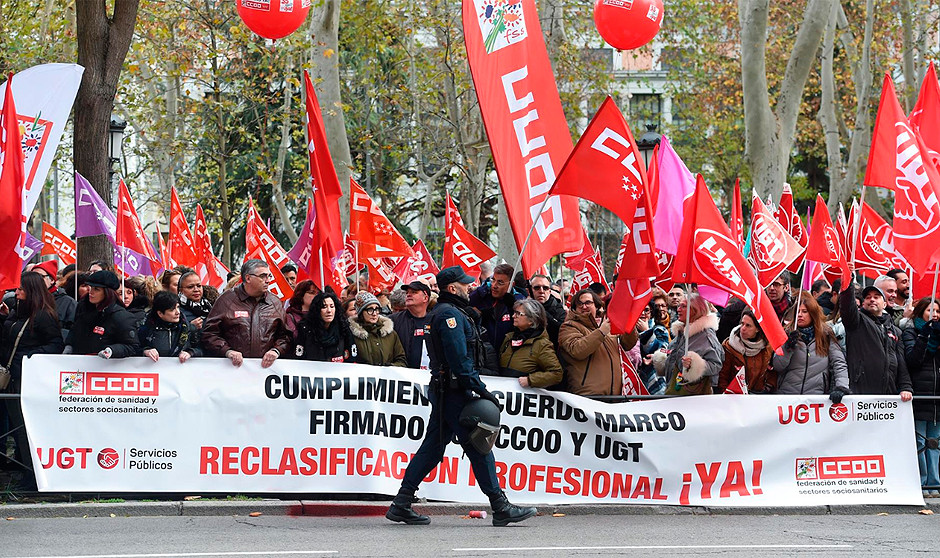  La Enfermería sindical se abre al A plus pero sin Estatuto propio.
